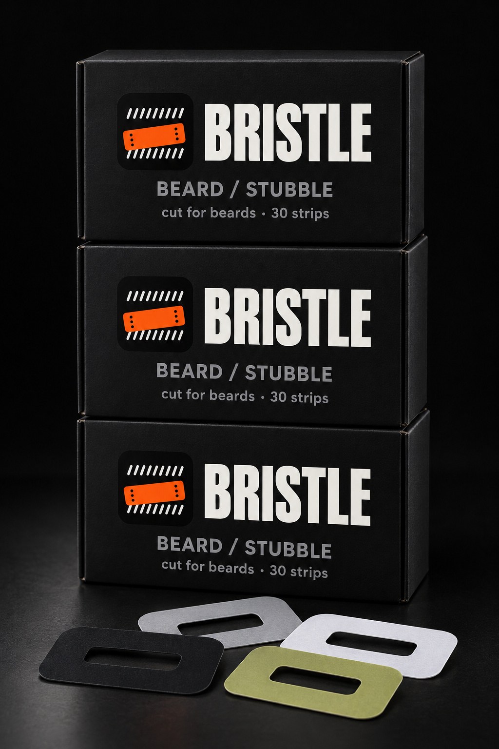 Bristle mouth tape: 90 strips